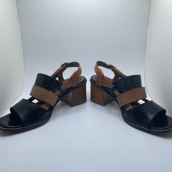 MARNI Chunky Leather Italian Sandals - Size 8.5 - Picture 4 of 16